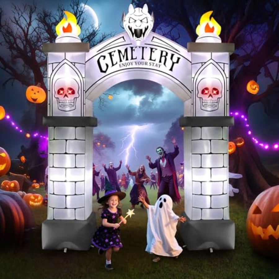 Lighting Wedding Outdoor - Arco Gonfiabile di Halloween Alto 10