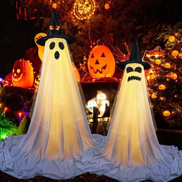 Outdoor Lighting Remote Control - 2 Confezioni di Decorazioni di Halloween