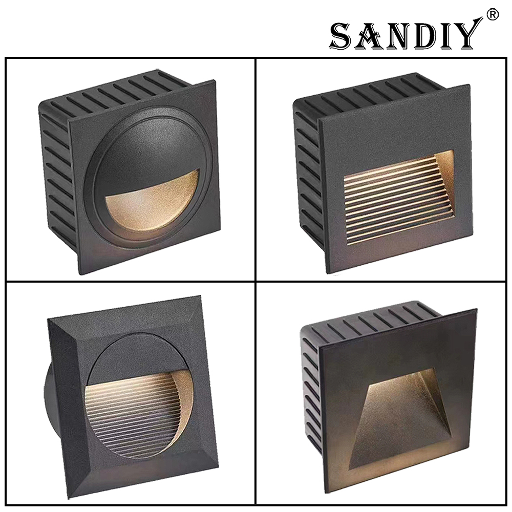 Outdoor Lighting Amazon - SANDIY Lampade da incasso per applique