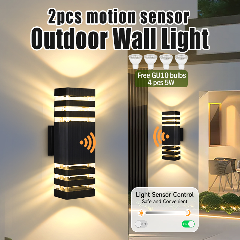 Outdoor Lighting Amazon - Lampada da Parete con Sensore di
