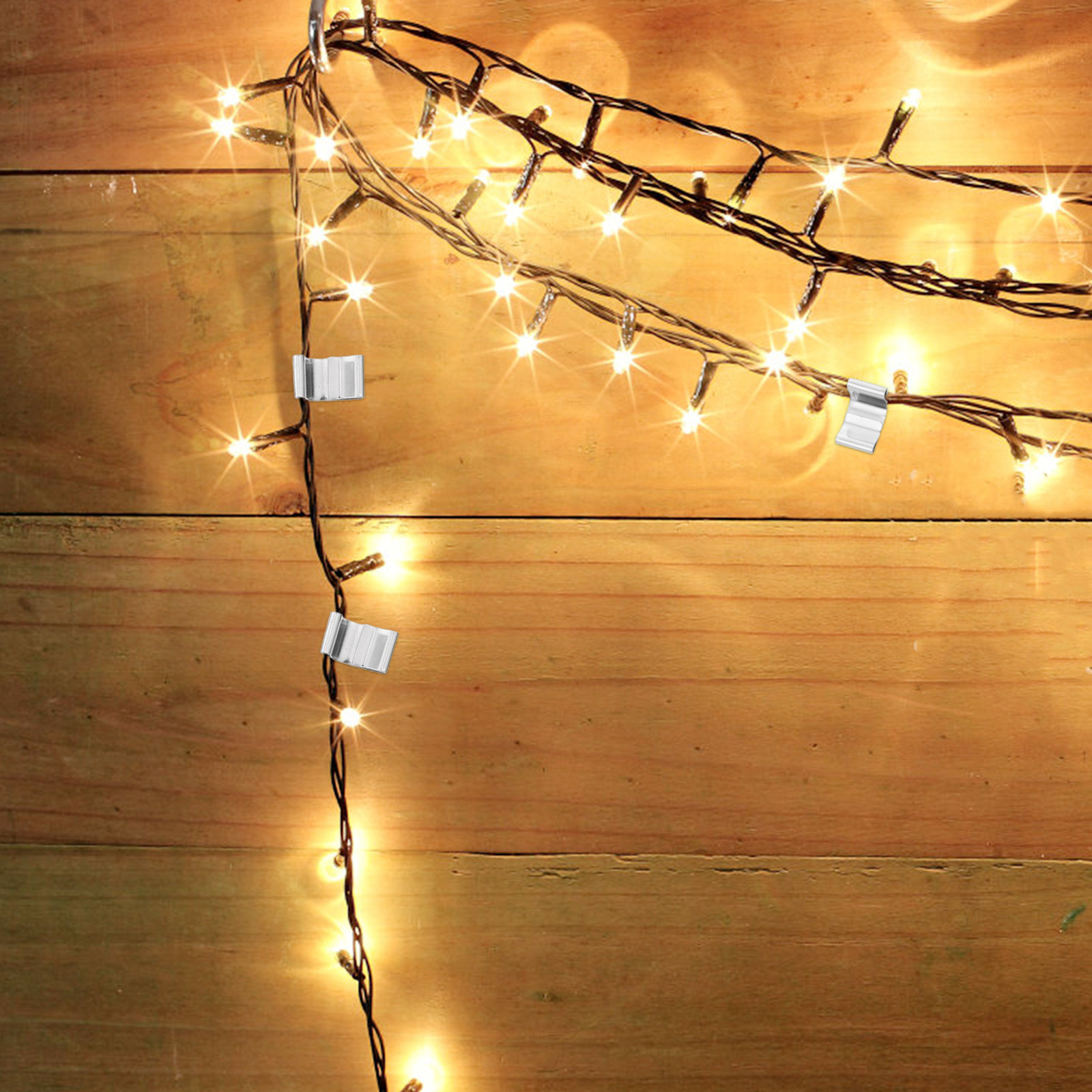 Lighting Wedding Outdoor - 100 Pezzi di Clip per Luci
