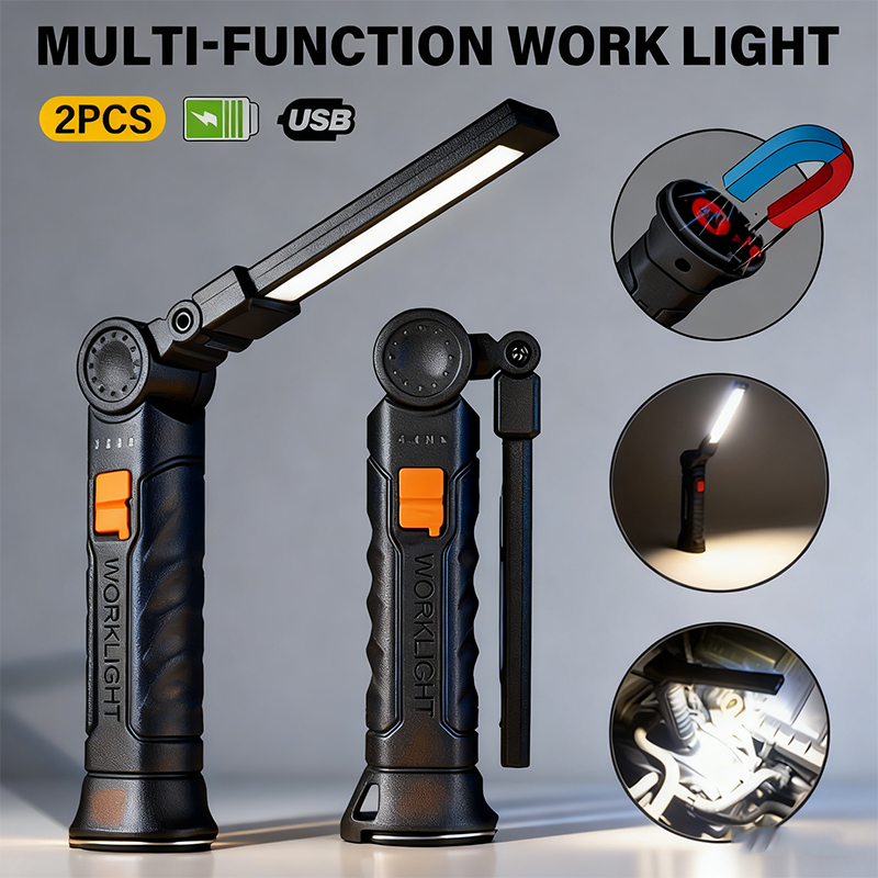 Outdoor Lighting Rechargeable - Torcia portatile a LED COB Lampada