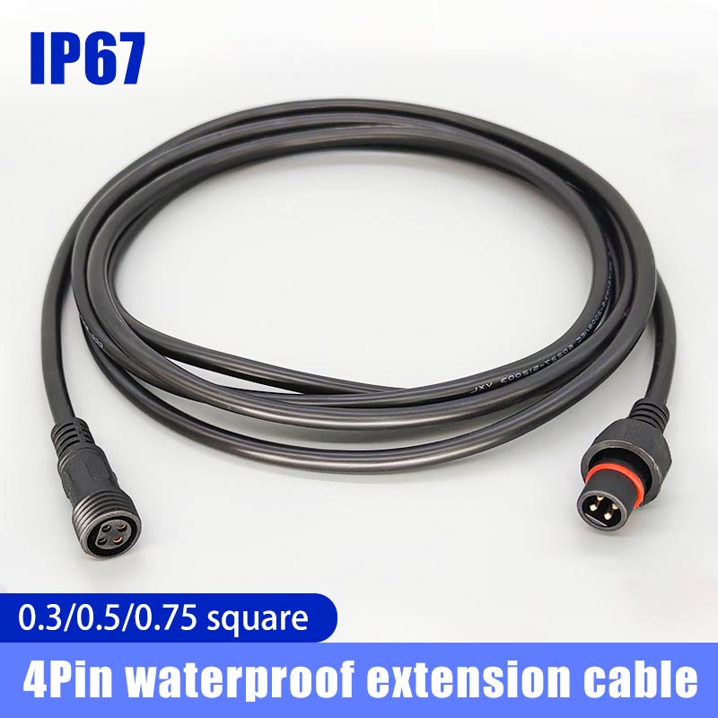 Outdoor Lighting Connectors - Maschio Femmina Spina Cavo 4Pin Impermeabile
