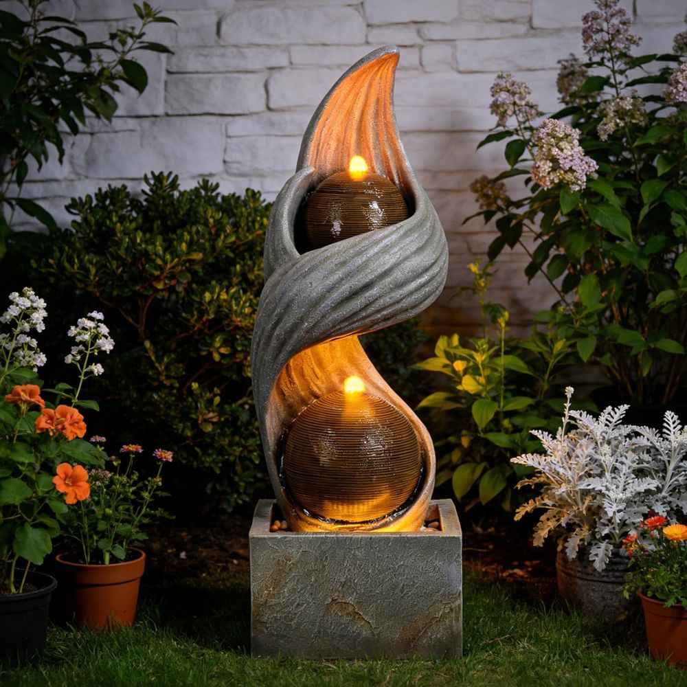 Outdoor Zen Lighting - Fontana d'acqua grande da esterno da