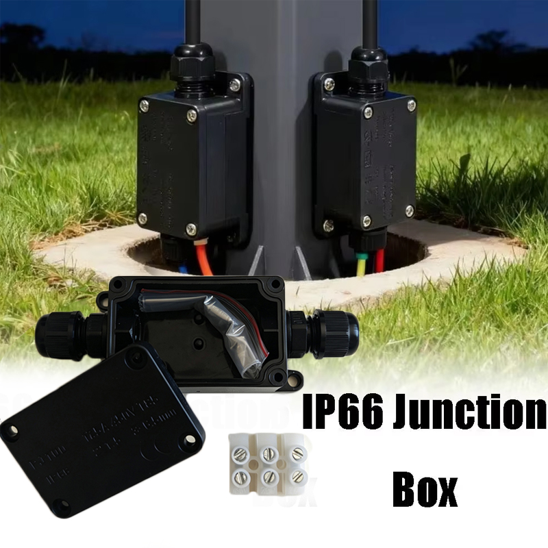 Outdoor Lighting Junction - 1 pz Scatola di Giunzione Elettrica