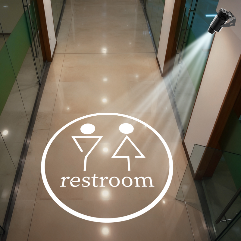 Outdoor Lighting Logo - Proiettore Logo STLF, Luci Pubblicitarie Personalizzabili