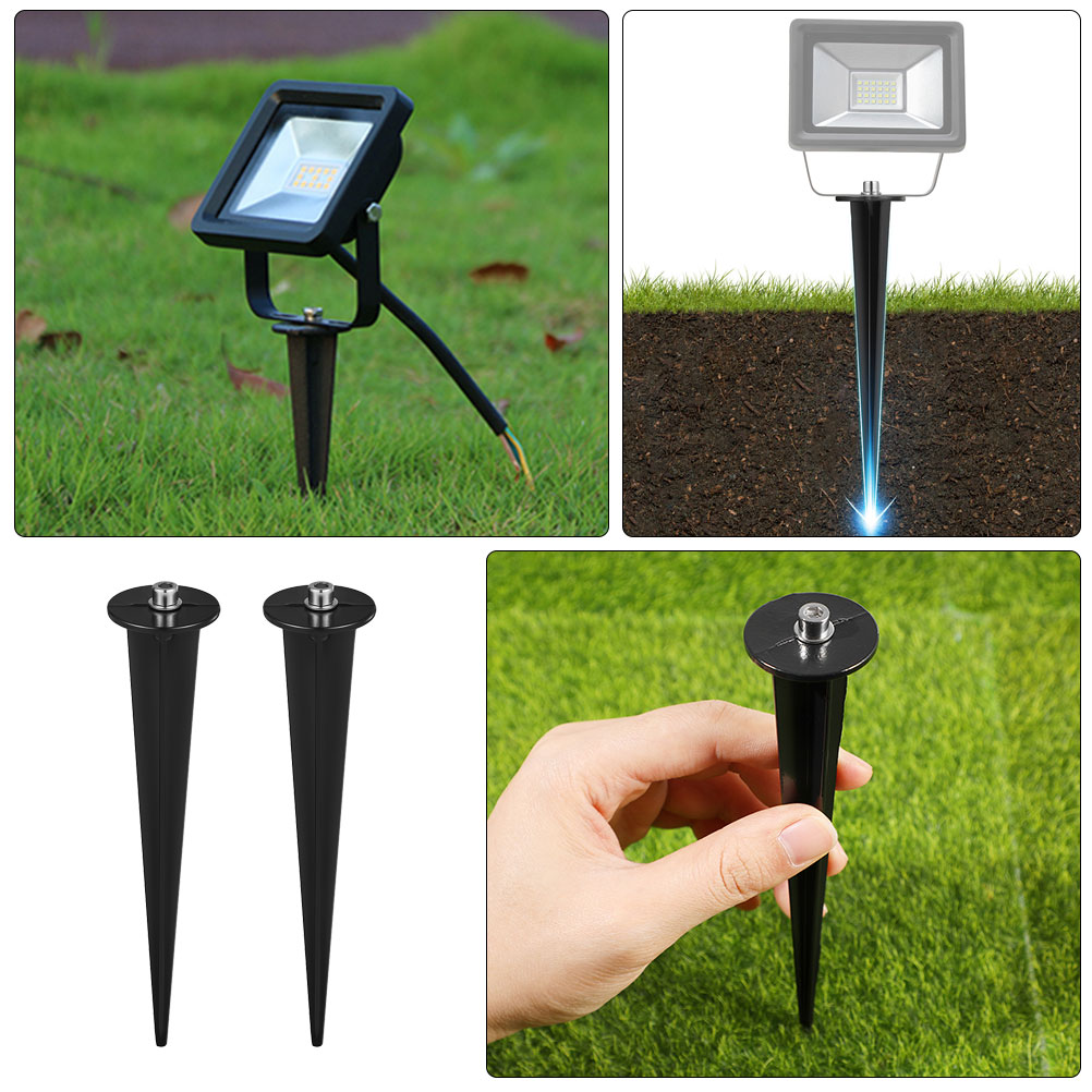 Outdoor Lighting Yard Stakes - 6 pezzi picchetti da terra per