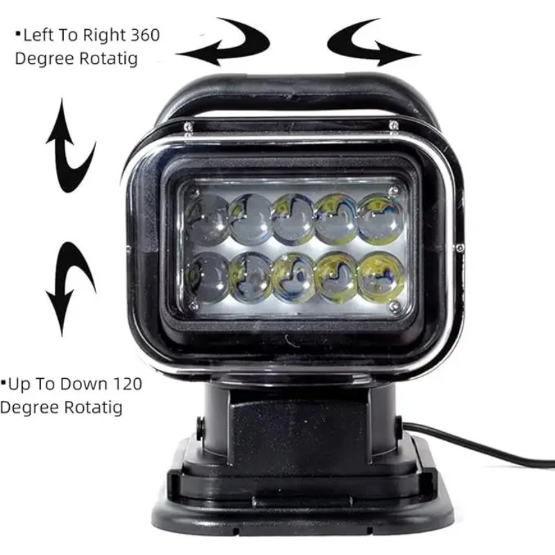 Outdoor Lighting Remote Control - Altoparlante da 7 Pollici 50W 360°