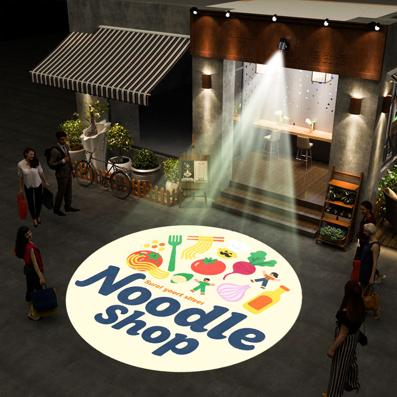 Outdoor Lighting Logo - Proiettore Logo STLF, Luci Pubblicitarie Personalizzabili