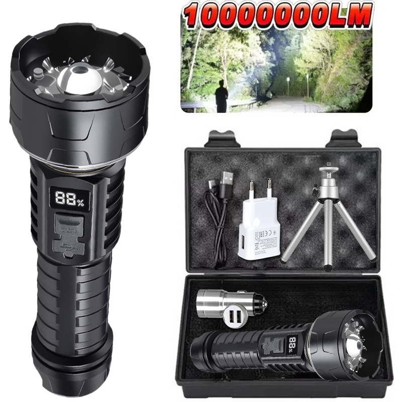 Outdoor Lighting Rechargeable - Torcia LED COB Lanterna ricaricabile Torcia