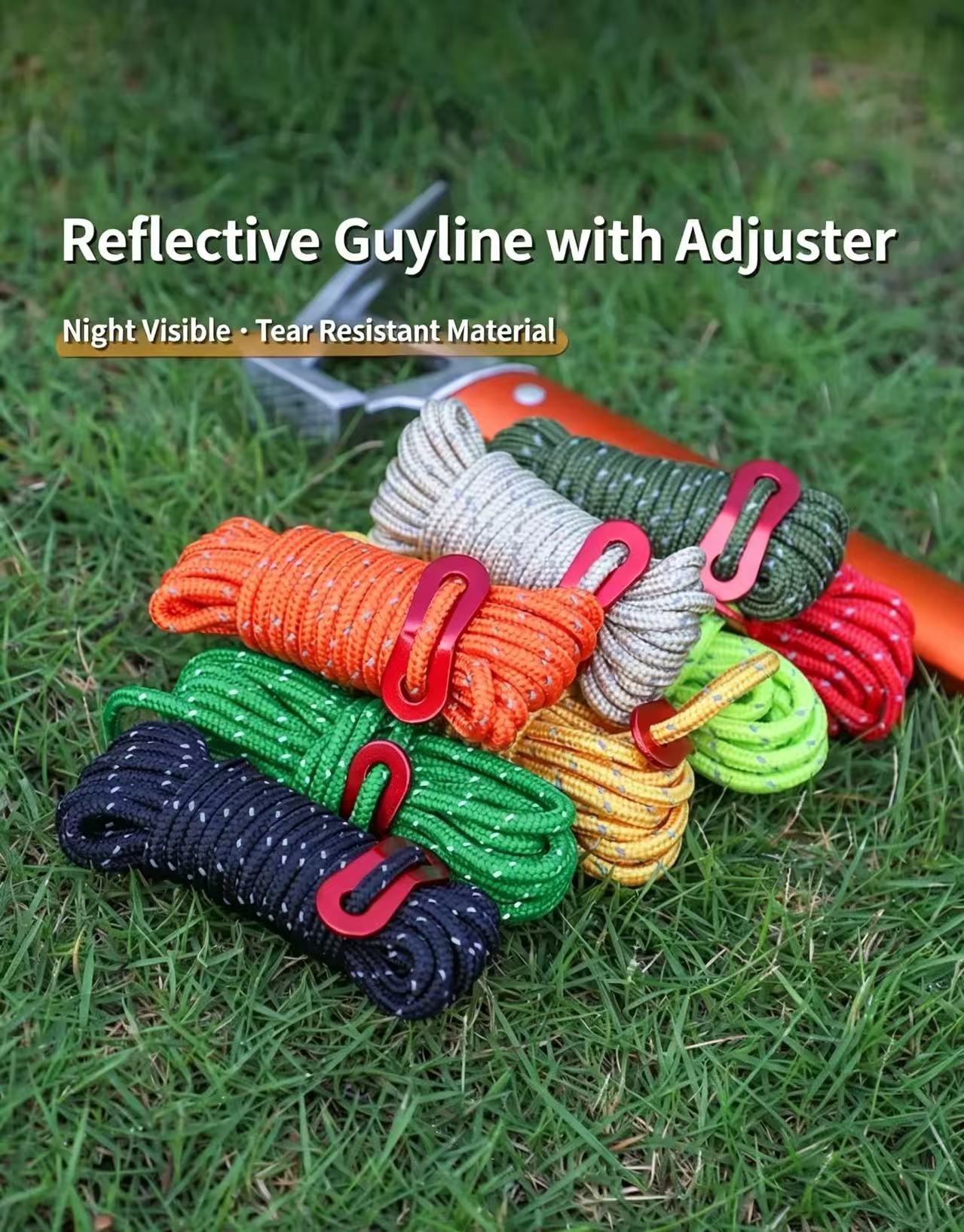 Outdoor Lighting Cable - Corda Riflettente da Esterno 4m con
