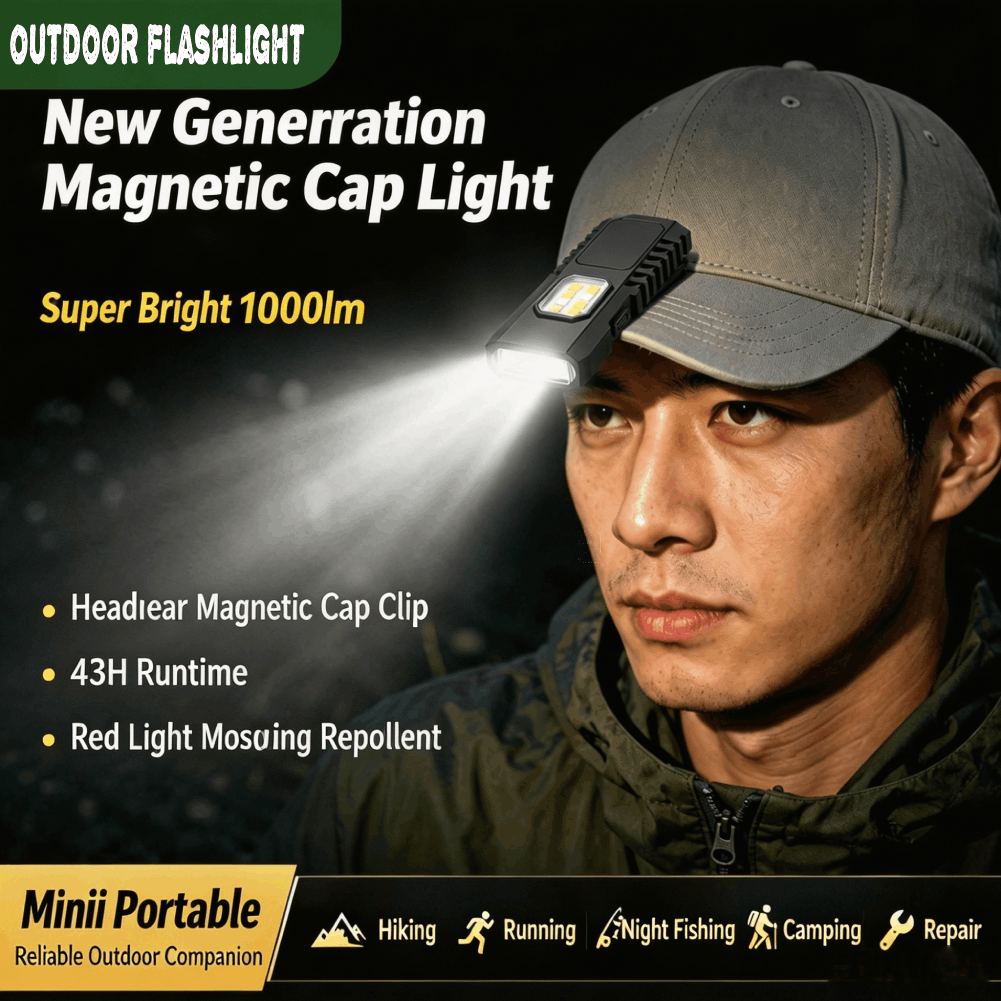 Outdoor Lighting Rechargeable - Torcia Portachiavi Multifunzionale Ricaricabile USB, Mini