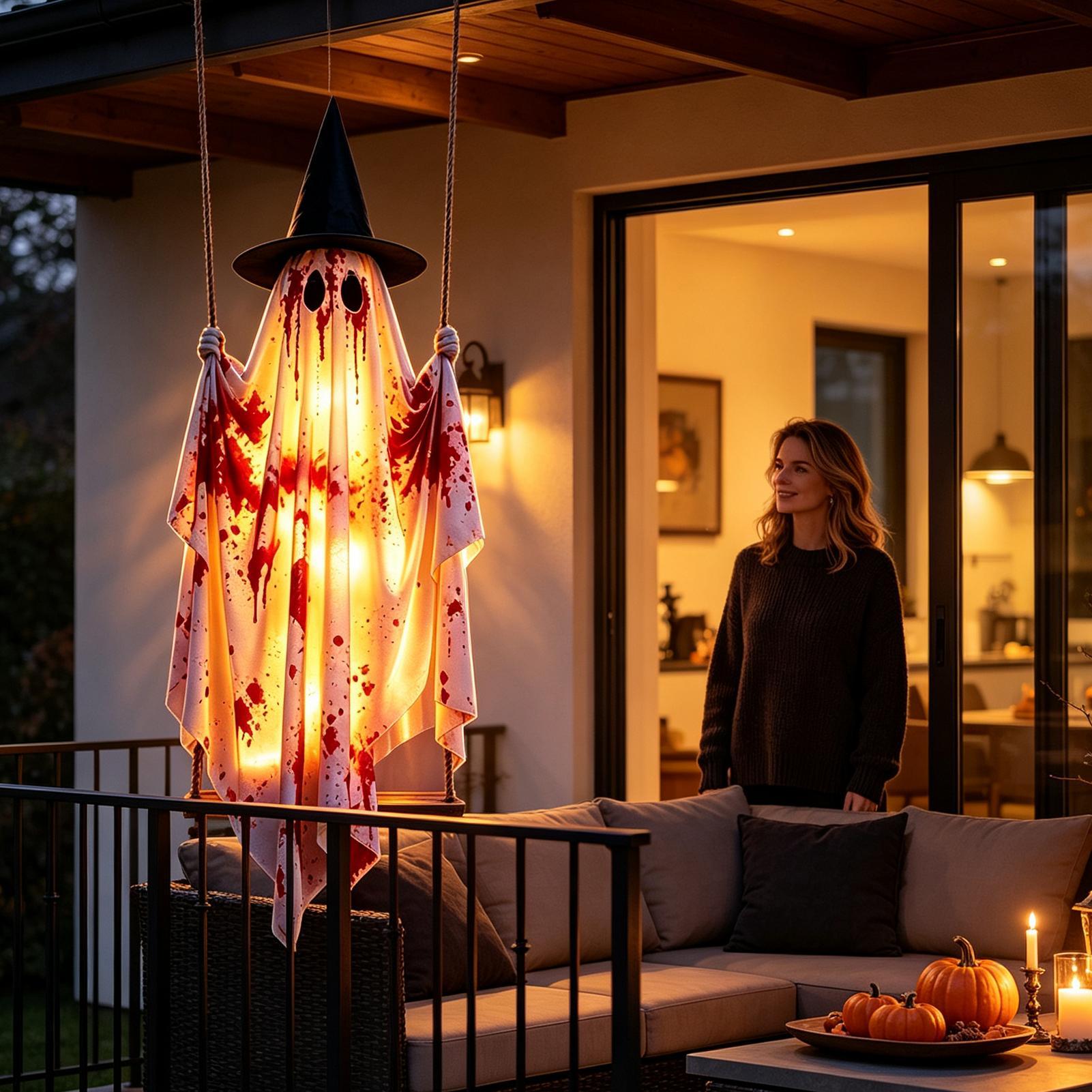 Outdoor Lighting Remote Control - Fantasma di Halloween da Esterno con