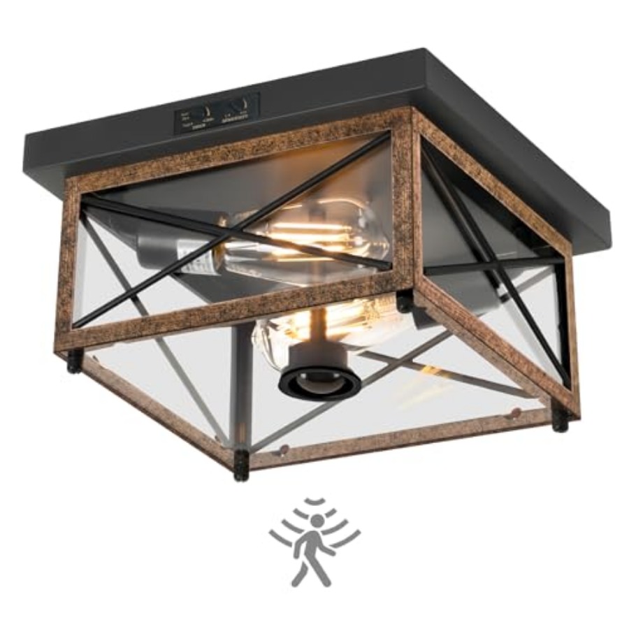 Outdoor Lighting With Sensor - Plafoniera da Esterno con Sensore di