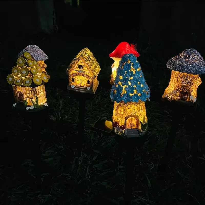 Outdoor Lighting Architectural - 1pc Lampada Solare Creativa a Forma