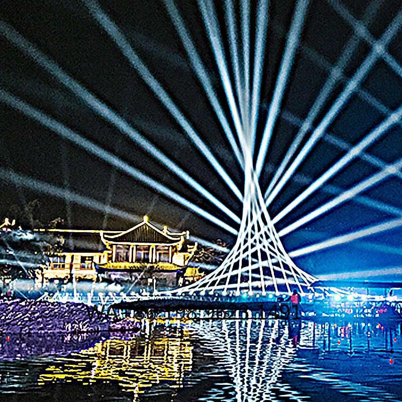 Lighting Wedding Outdoor - Proiettore RGB per Esterni con Effetto