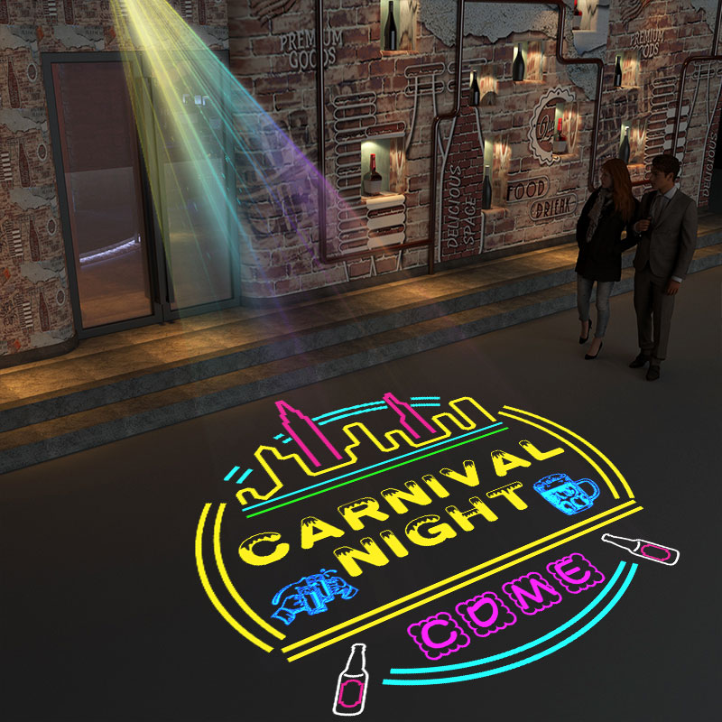 Outdoor Lighting Logo - Proiettore Logo STLF, Luci Pubblicitarie Personalizzabili