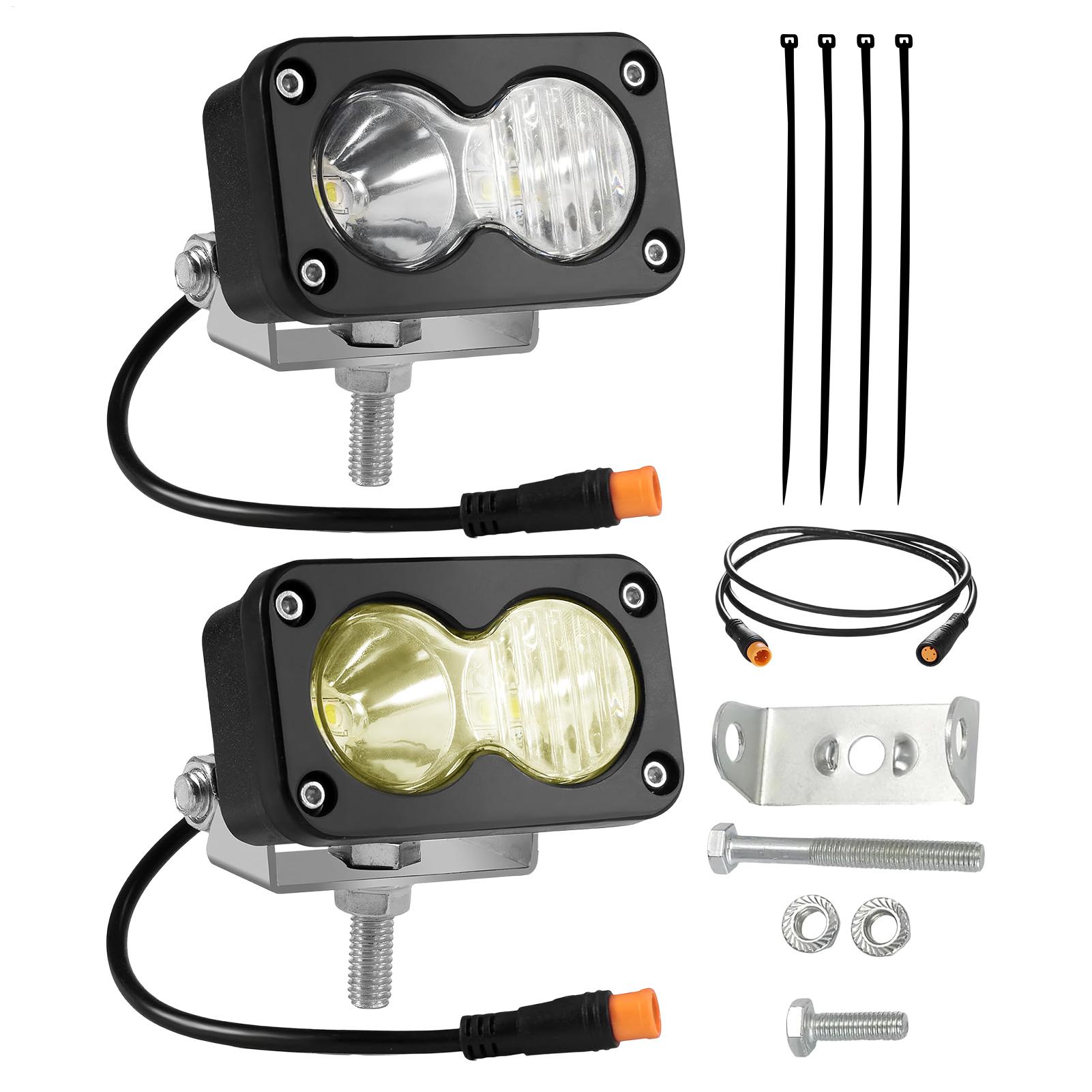 Outdoor Lighting Yellow - Faro LED da 3 Pollici per