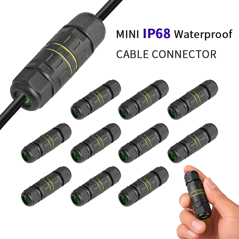 Outdoor Lighting Connectors - Connettore per Cavi Impermeabile IP68 Mini