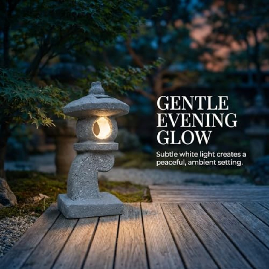 Statua da Giardino Zen Asiatic - Outdoor Zen Lighting recensione e prezzo