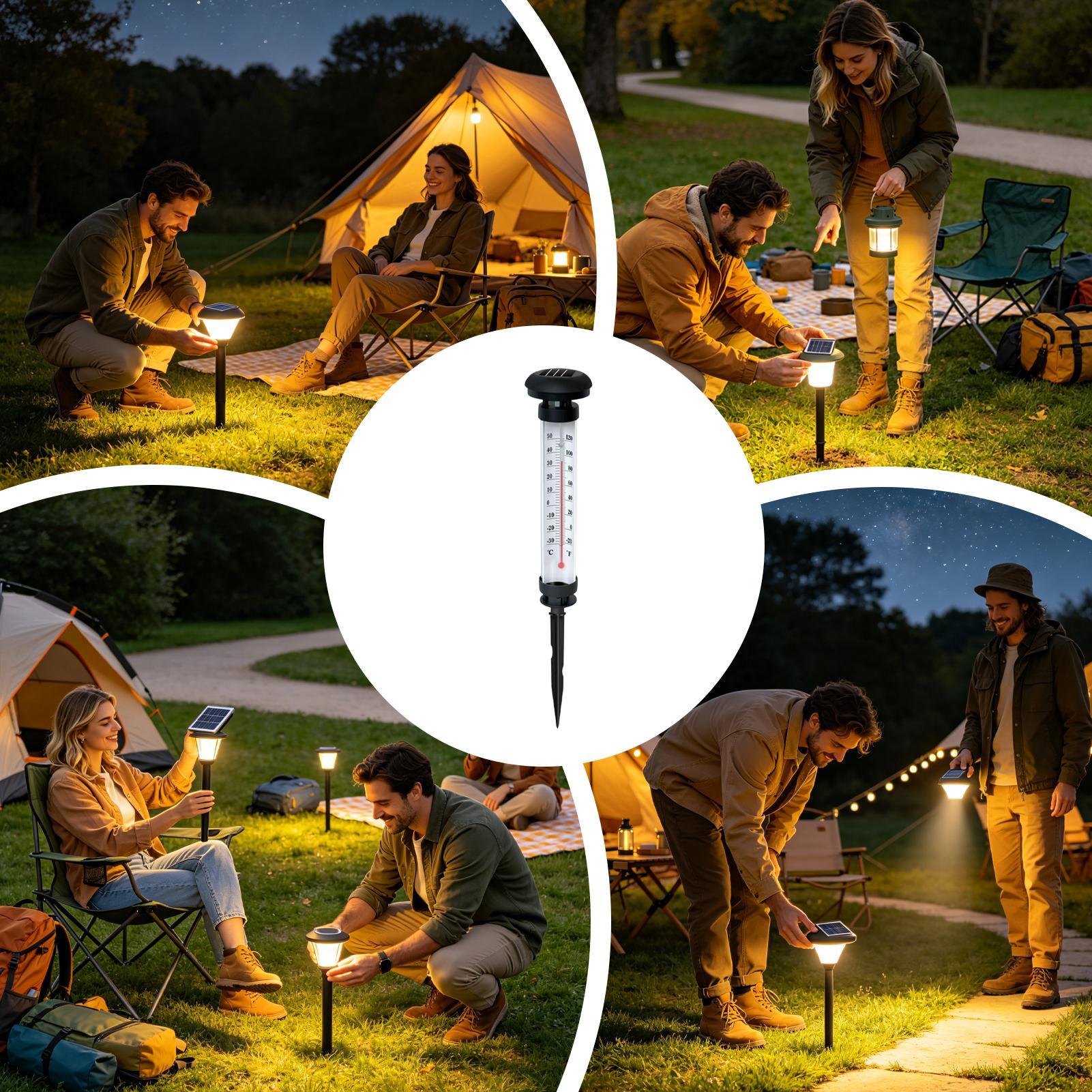 Luci solari per vialetti, auto - Outdoor Lighting Yard Stakes recensione e prezzo