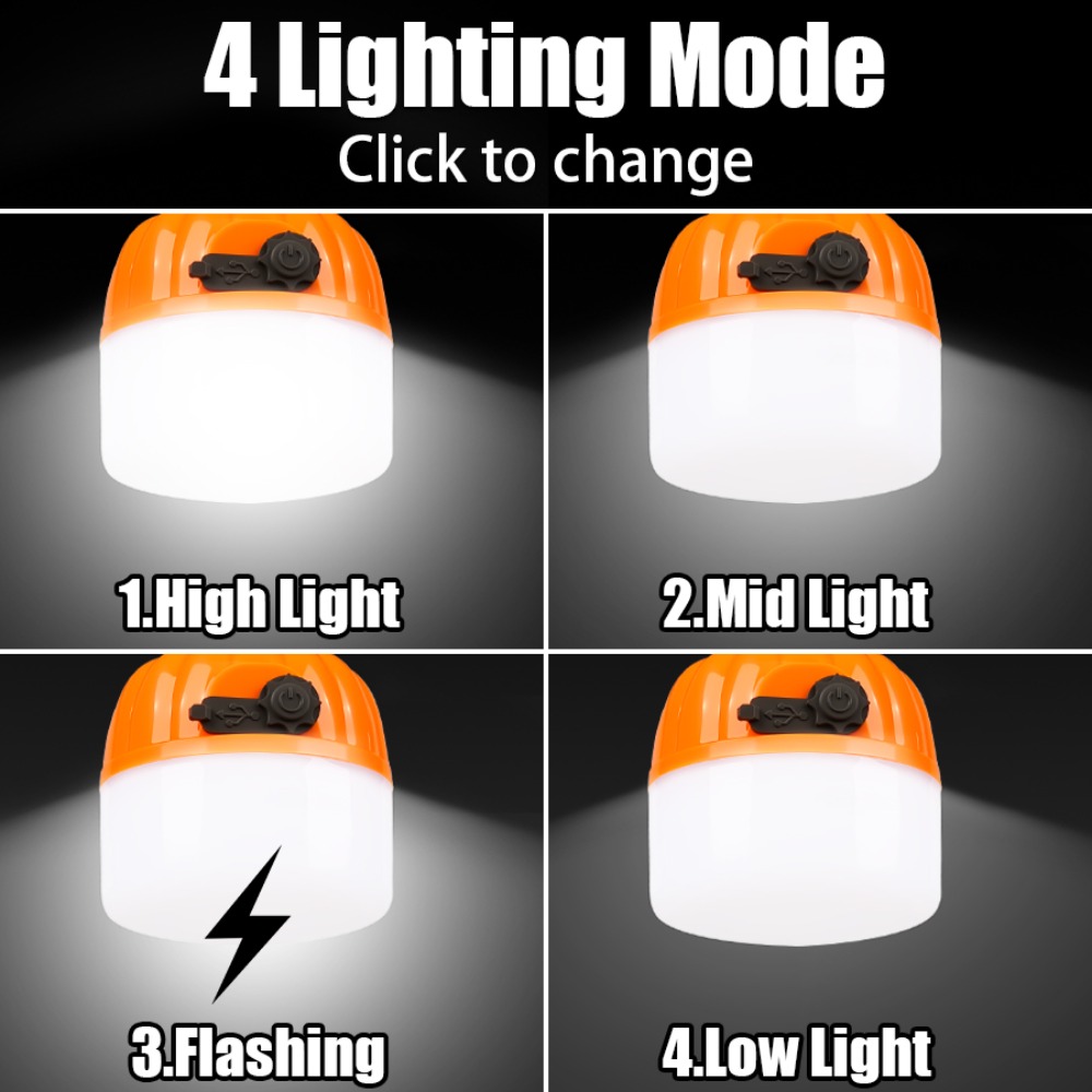 Lampada da campeggio portatile - Outdoor Lighting Rechargeable recensione e prezzo