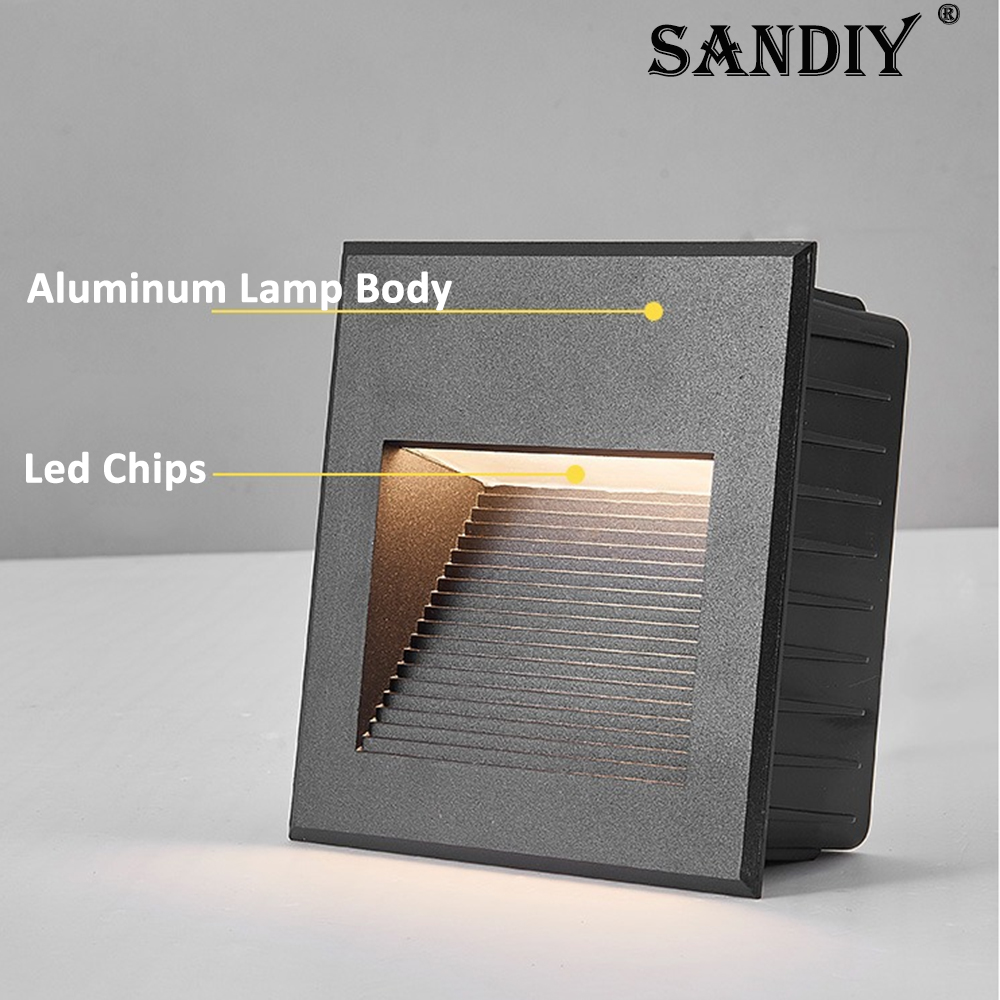 SANDIY Lampade da incasso per  - Outdoor Lighting Amazon recensione e prezzo