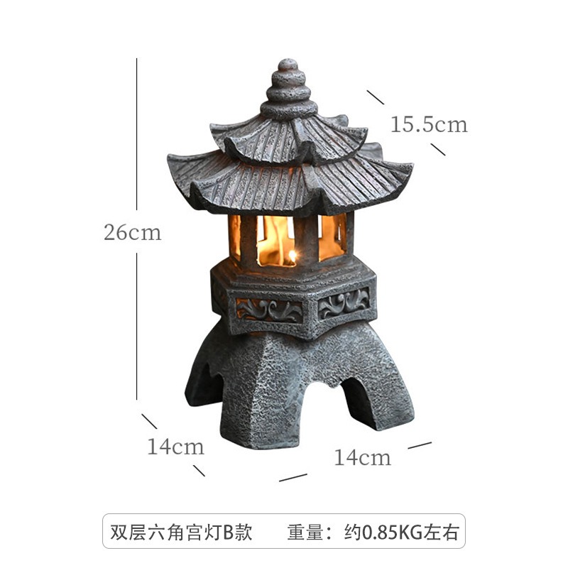 Statue a Forma di Pagoda per E - Outdoor Zen Lighting recensione e prezzo
