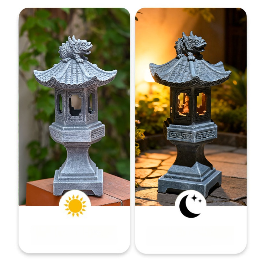 Lanterna a pagoda solare Zen c - Outdoor Zen Lighting recensione e prezzo