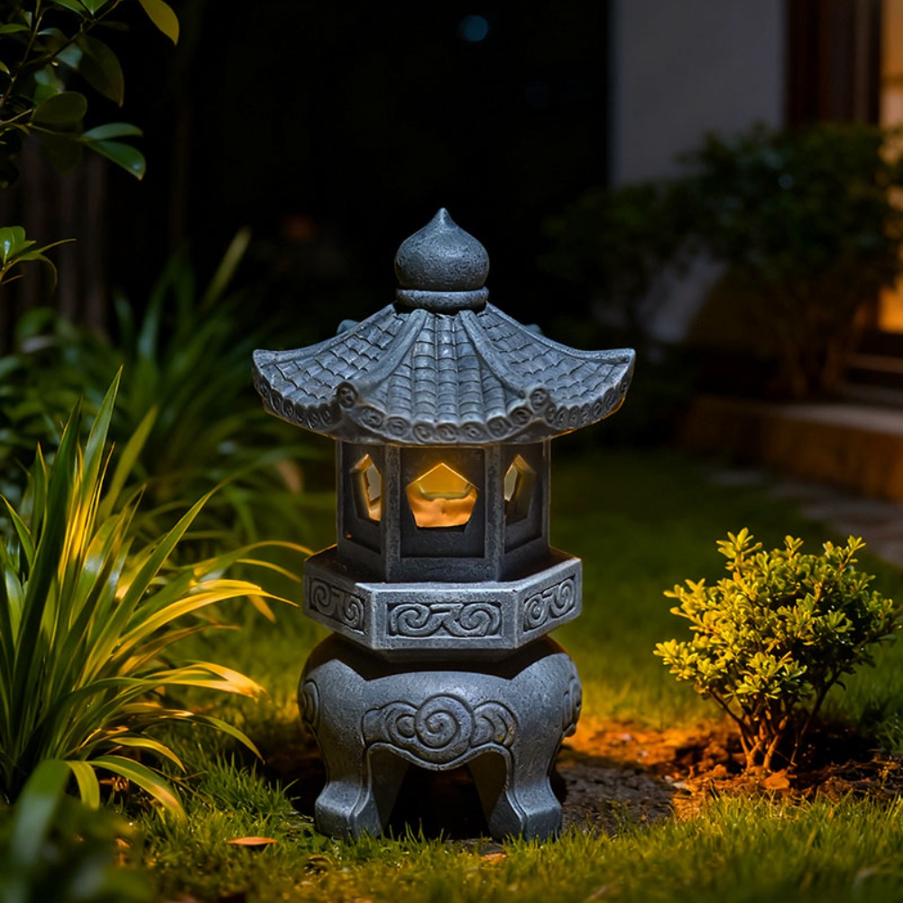 Lanterna a pagoda solare Zen c - Outdoor Zen Lighting recensione e prezzo