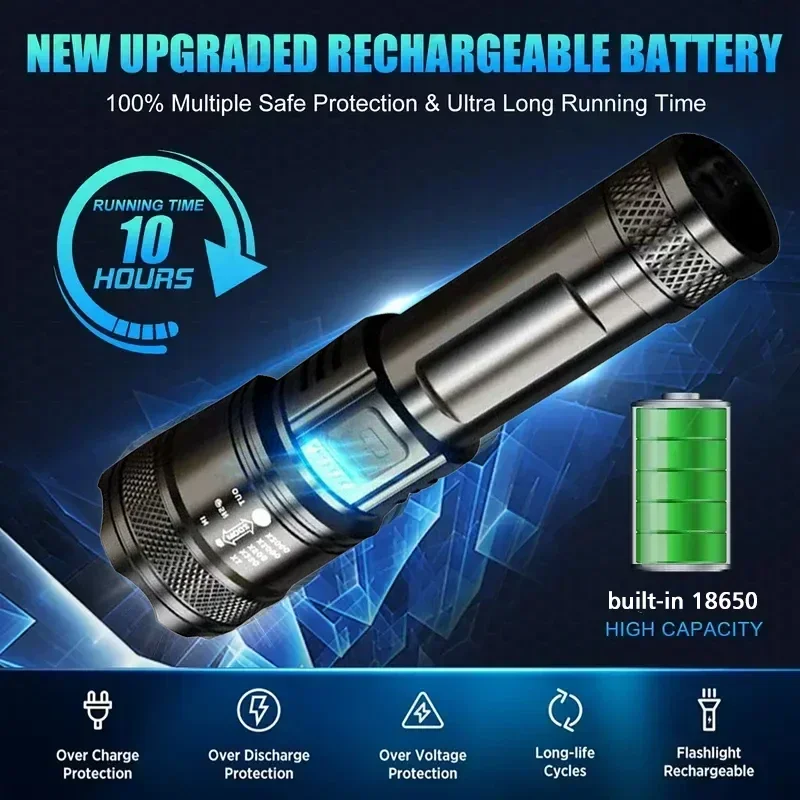 Torcia a LED super luminosa To - Outdoor Lighting Rechargeable recensione e prezzo