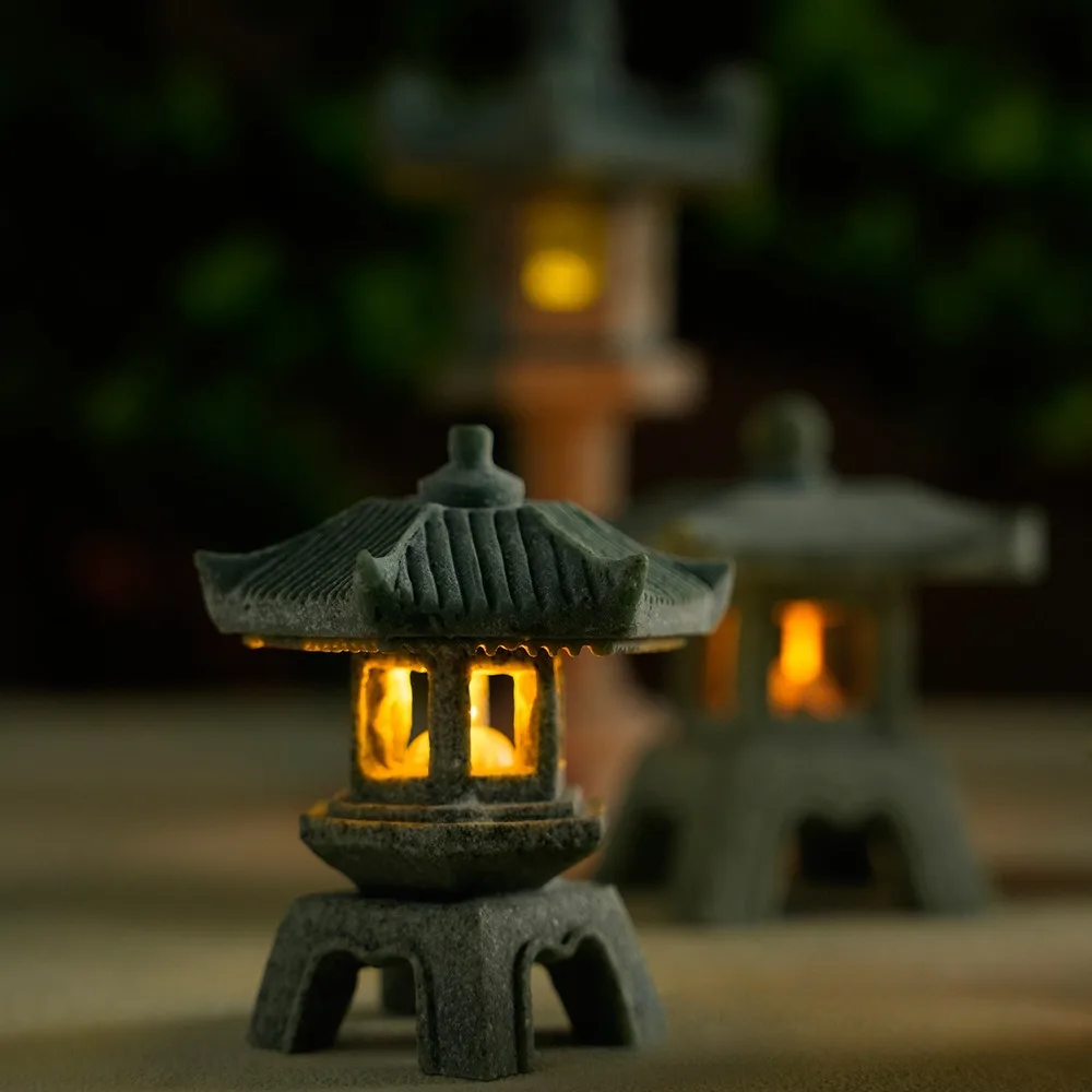 Mini pagoda lanterna luce stat - Outdoor Zen Lighting recensione e prezzo