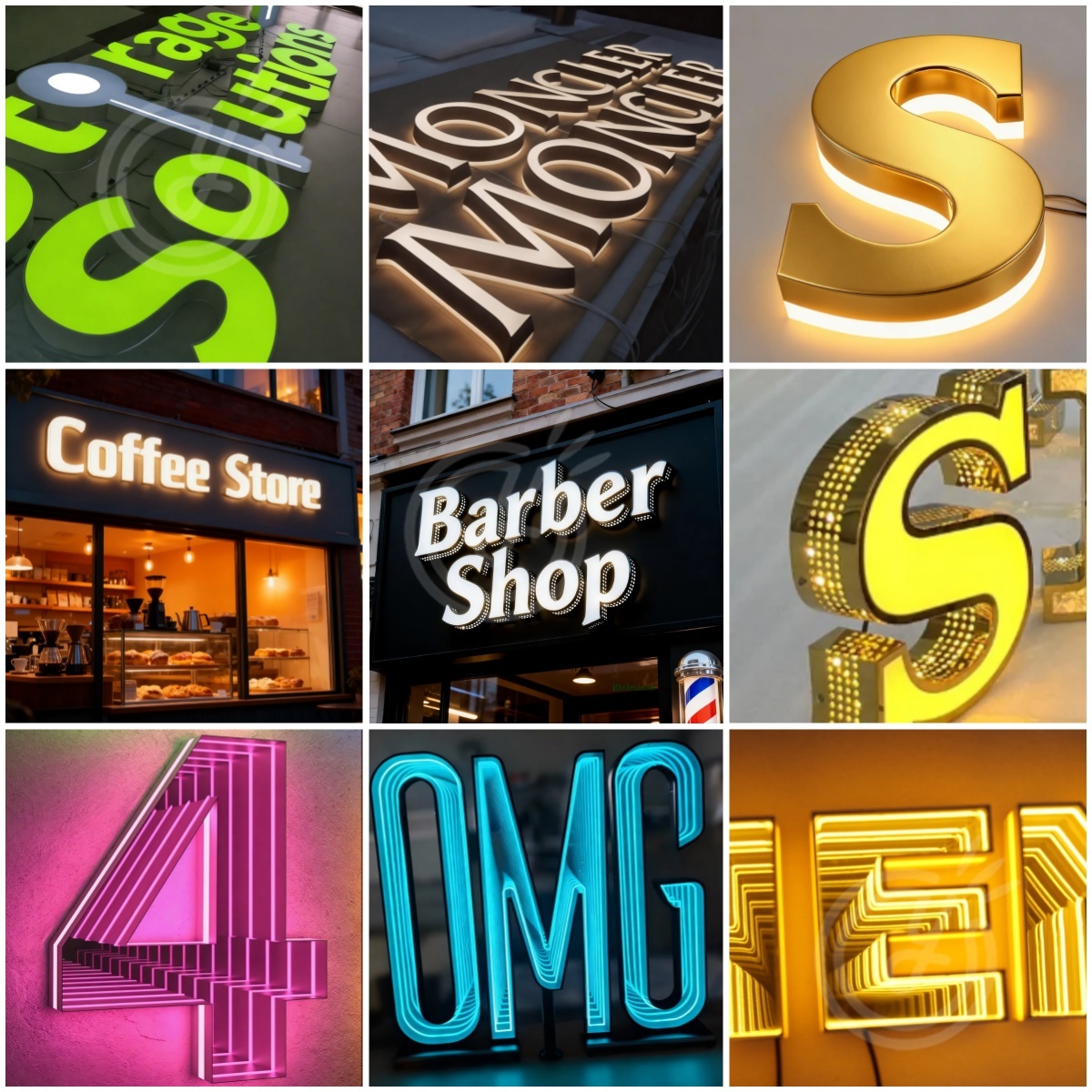 Insegne personalizzate in acri - Outdoor Lighting Logo recensione e prezzo