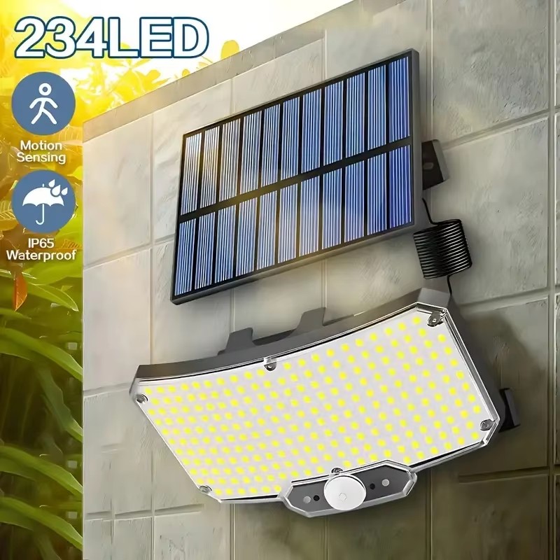 Luci Solari da Esterno 234LED  - Outdoor Lighting Garden recensione e prezzo