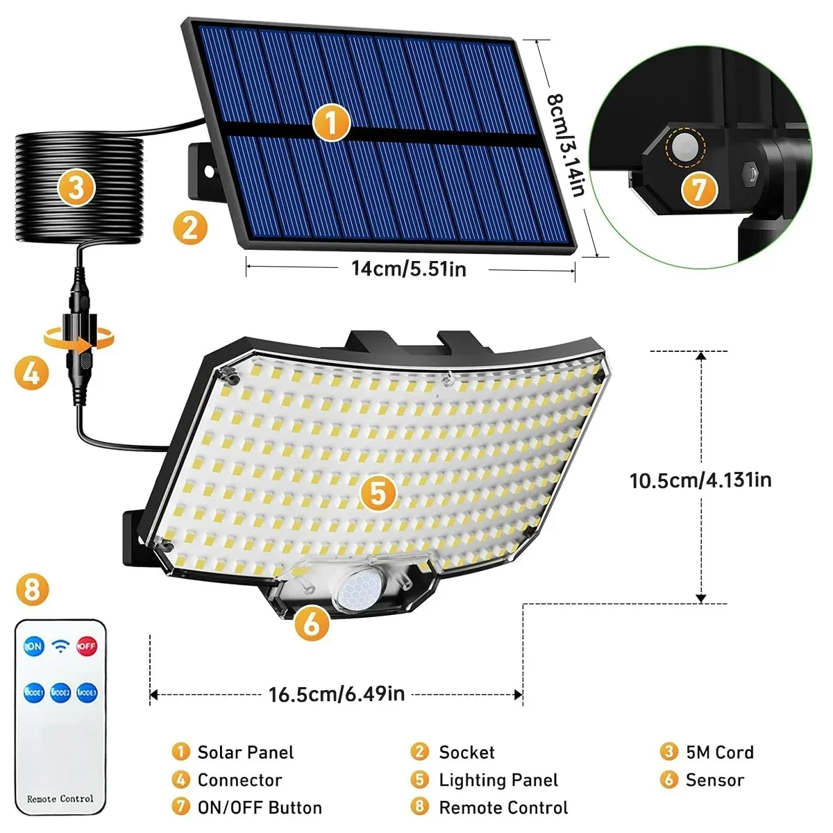 Luci Solari da Esterno 234LED  - Outdoor Lighting Garden recensione e prezzo