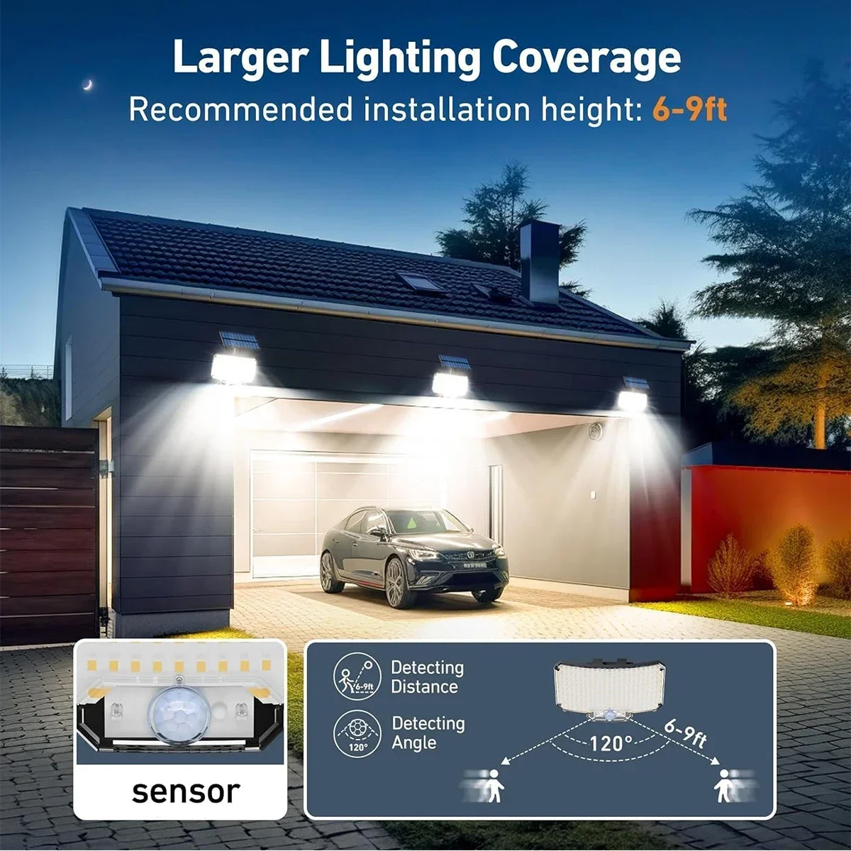 Luci Solari da Esterno 234LED  - Outdoor Lighting Garden recensione e prezzo