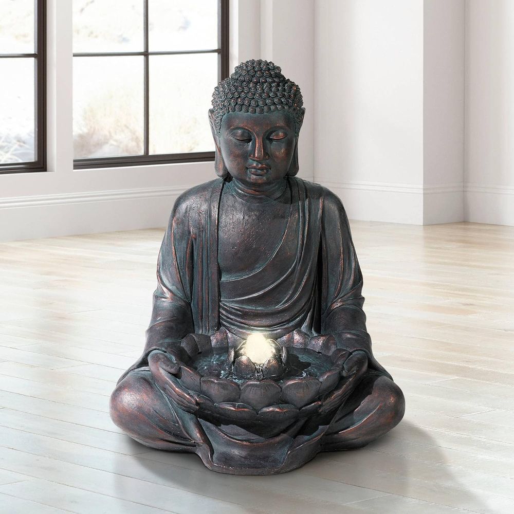 Buddha Meditante Alto 60 cm, G - Outdoor Zen Lighting recensione e prezzo