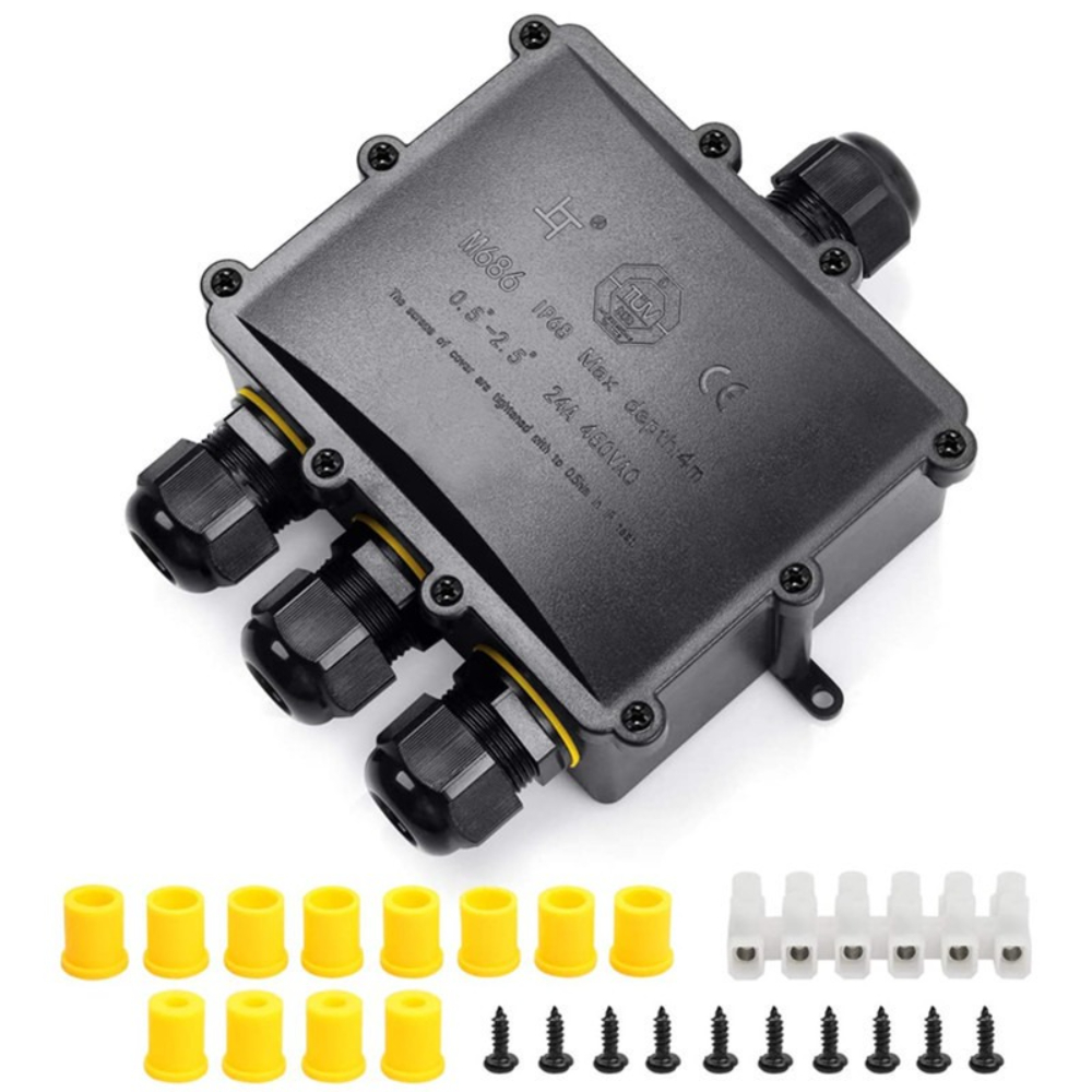 4Way 1In3Out IP68 Impermeabile - Outdoor Lighting Junction recensione e prezzo