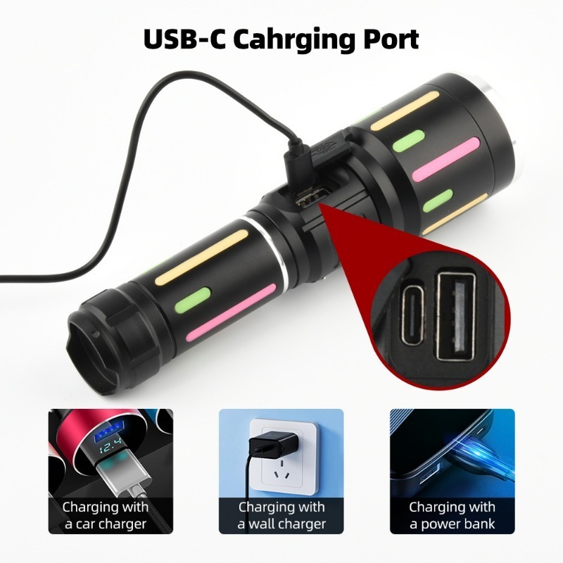 Torcia Fluorescente ad Alta Po - Outdoor Lighting Rechargeable recensione e prezzo
