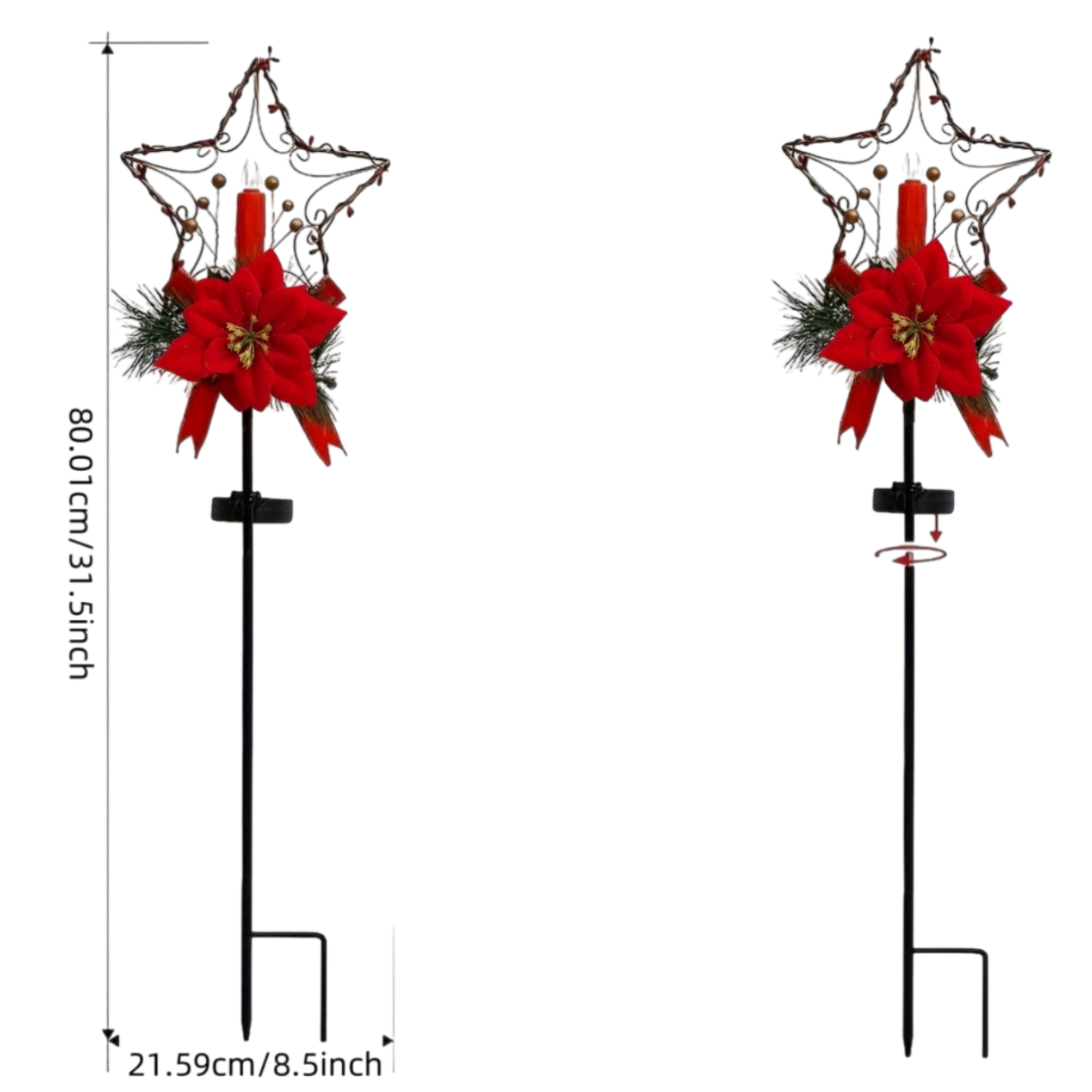 Luci Solari da Esterno per Dec - Outdoor Lighting Yard Stakes recensione e prezzo