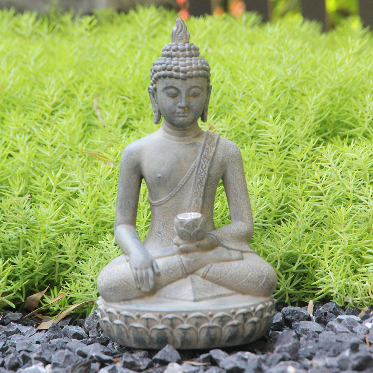 Statua di Buddha Ispirata allo - Outdoor Zen Lighting recensione e prezzo