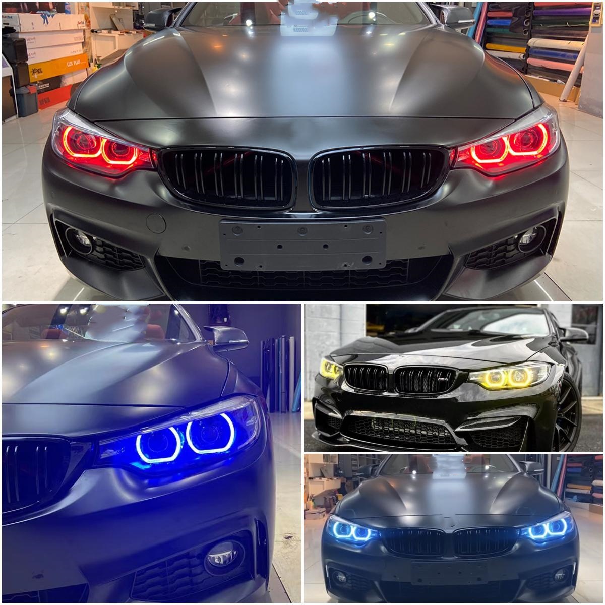 M3 M4 Blue Yellow DRL Angel Ey - Outdoor Lighting Yellow recensione e prezzo
