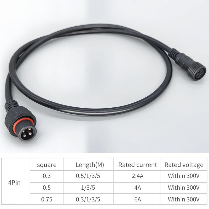 Maschio Femmina Spina Cavo 4Pi - Outdoor Lighting Connectors recensione e prezzo