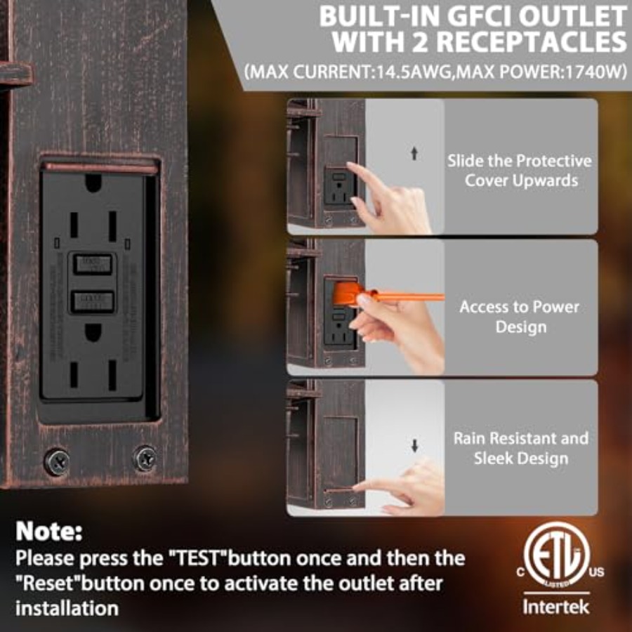 Lampada da Esterno con Presa G - Outdoor Lighting Dusk To Dawn recensione e prezzo