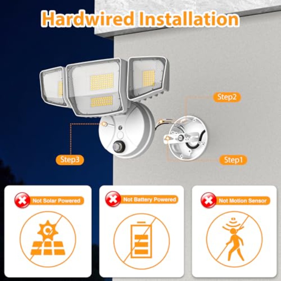 Faro LED da Esterno 90W con Se - Outdoor Lighting Dusk To Dawn recensione e prezzo