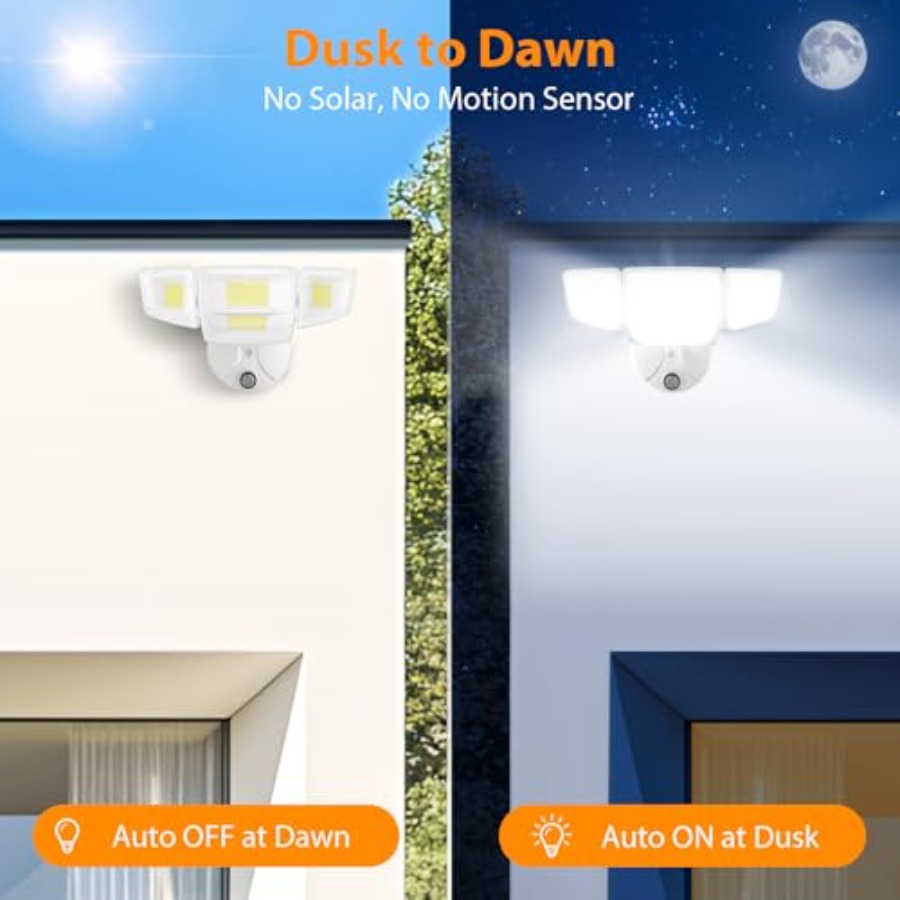 Faro LED da Esterno 90W con Se - Outdoor Lighting Dusk To Dawn recensione e prezzo