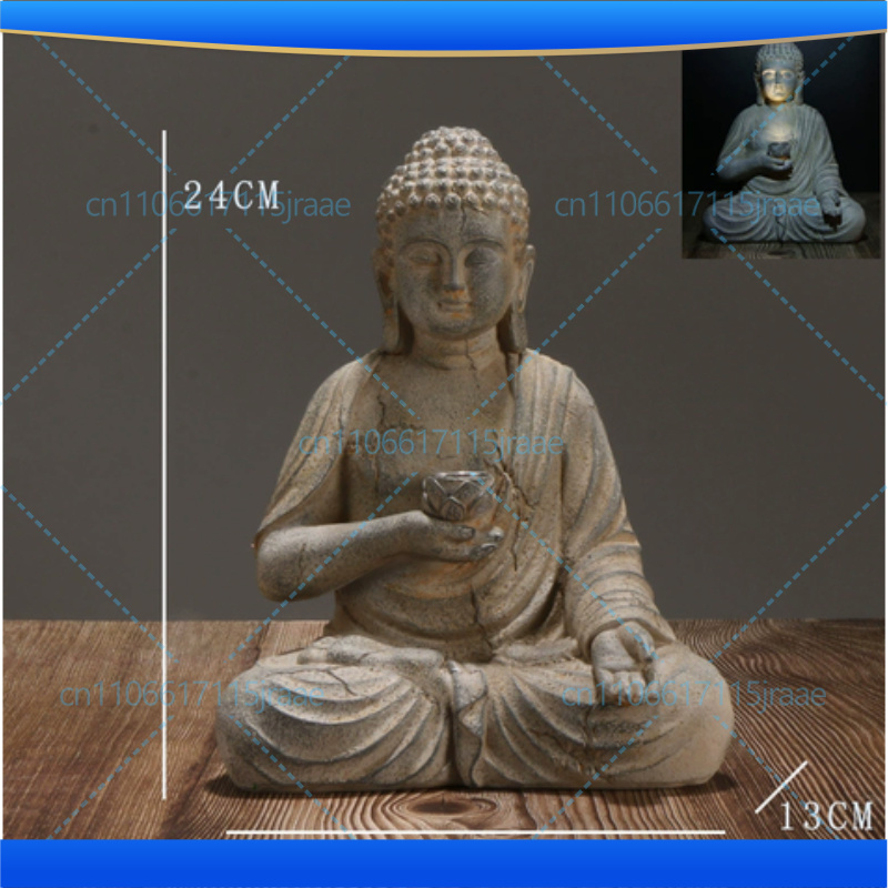 Statua di Buddha in Resina per - Outdoor Zen Lighting recensione e prezzo