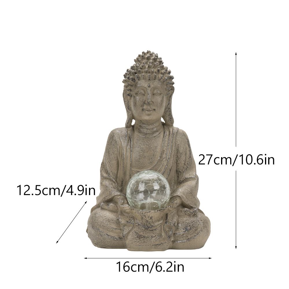 Statua di Buddha in resina Vil - Outdoor Zen Lighting recensione e prezzo