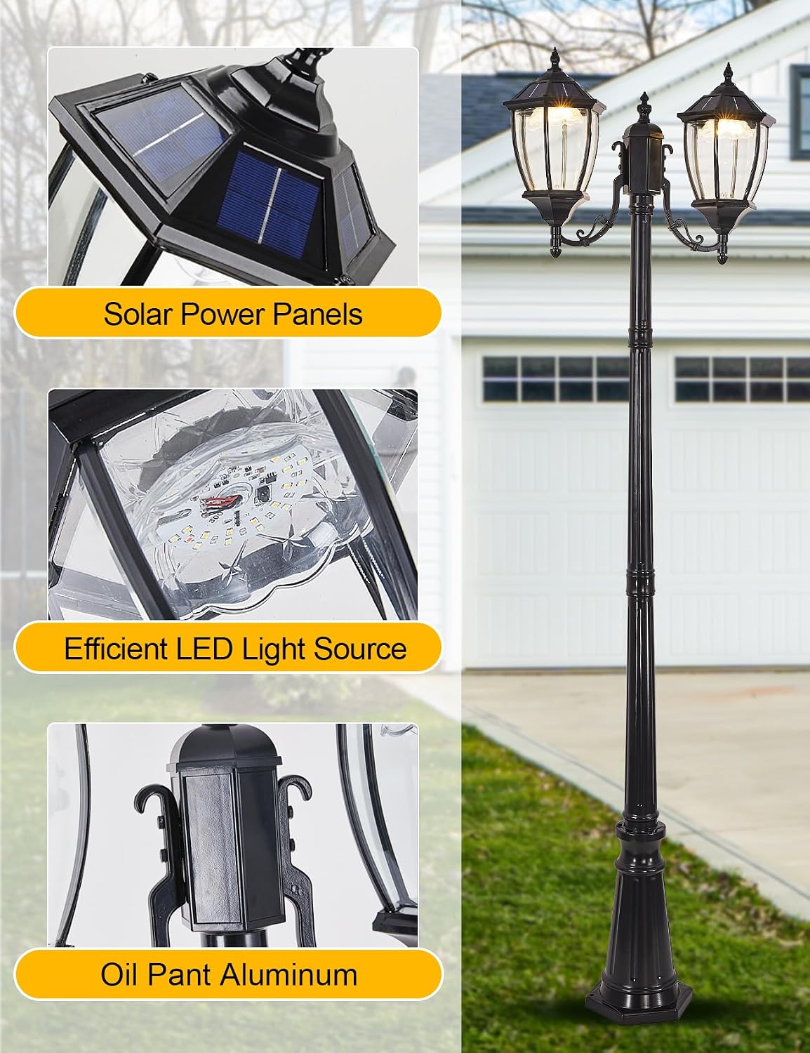 Lampade Solari da Esterno con  - Outdoor Lighting Dusk To Dawn recensione e prezzo