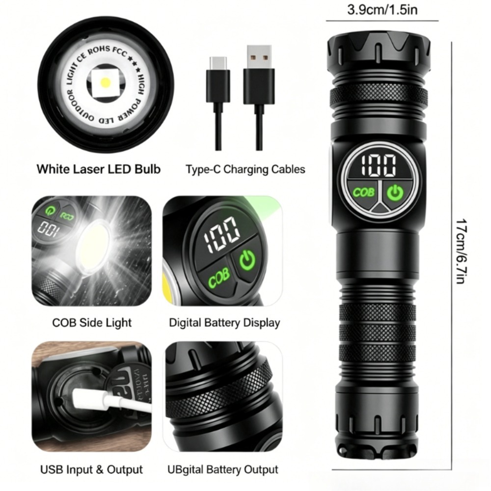 Torcia LED a Luce Bianca con R - Outdoor Lighting Types recensione e prezzo